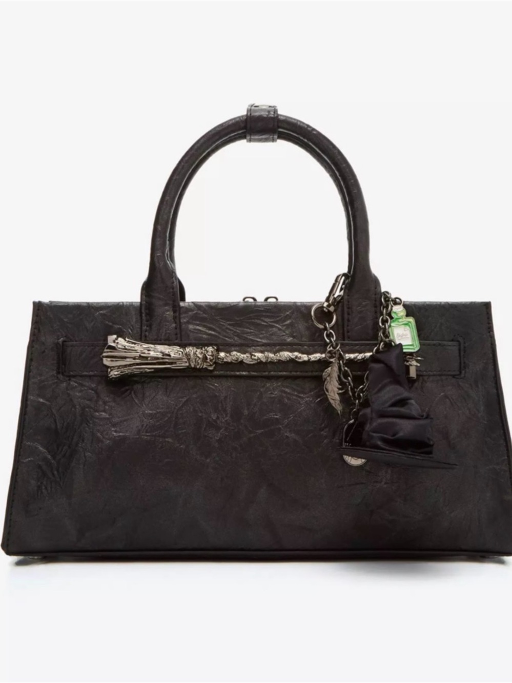 Wicked Elphaba Broomstick Crinkle Texture Handbag - BoxLunch Exclusive